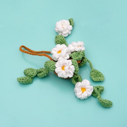 Daffodil Basket Car Hanging