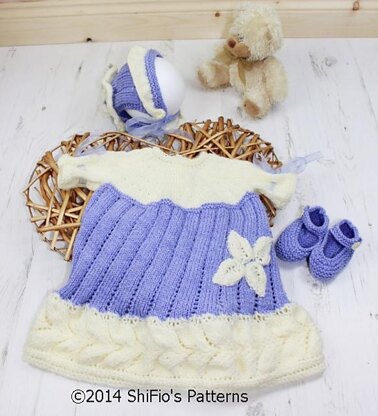 Thistle Dress Knitting Pattern #140