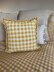 Gingham crochet cushions