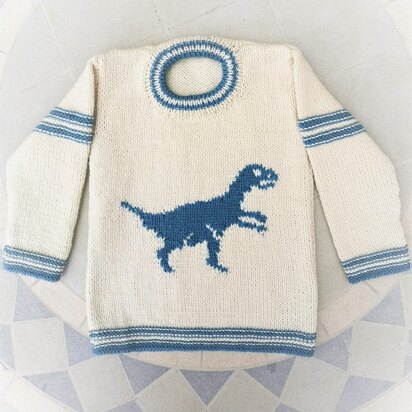 Velociraptor on a Sweater