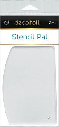 Therm O Web Deco Foil Stencil Pal 3.75"X5.2" 2/Pkg - 571006