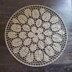 Mandala "Dahlia" - Crochet Wall Decor