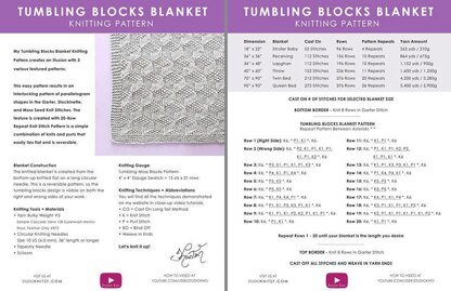 Tumbling Blocks Blanket