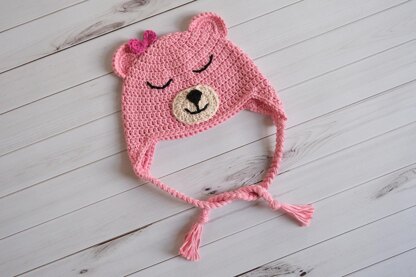 Sleepy Bear Hat