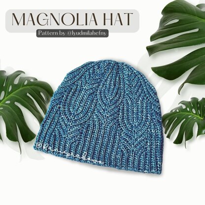 Magnolia crochet hat