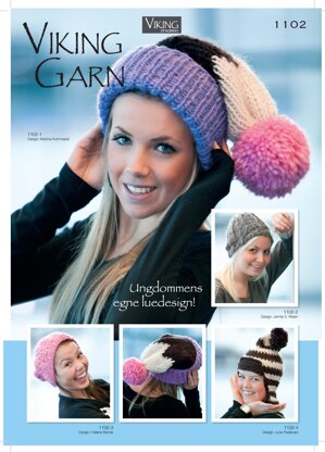 Catalogue 1102 - Hat Patterns Collection by Viking Of Norway