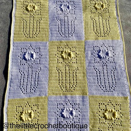 Daffodil Crochet Blanket