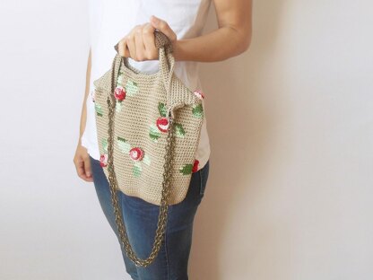 3D Roses Bag