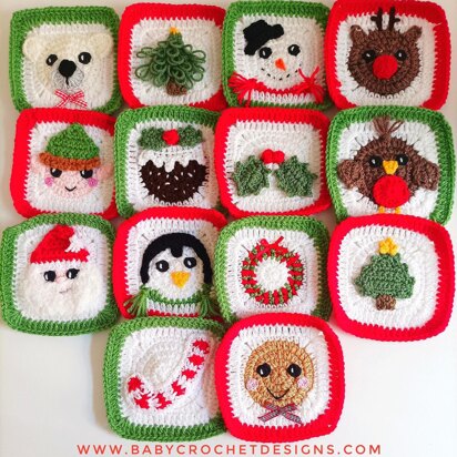 Christmas Granny Squares