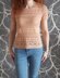 Blouse or top crochet pattern