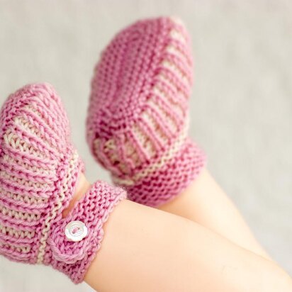 Sweet Ballerina Flats Baby Booties