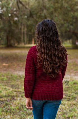 Crimson Cardigan