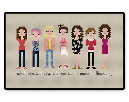 Degrassi - PDF Cross Stitch Pattern