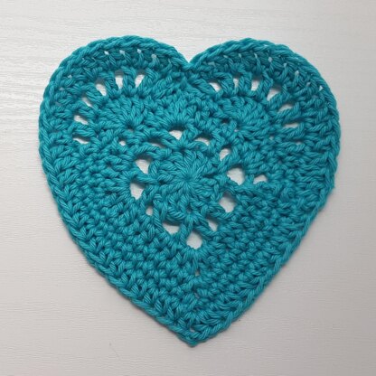 Stitched Up Heart Coaster