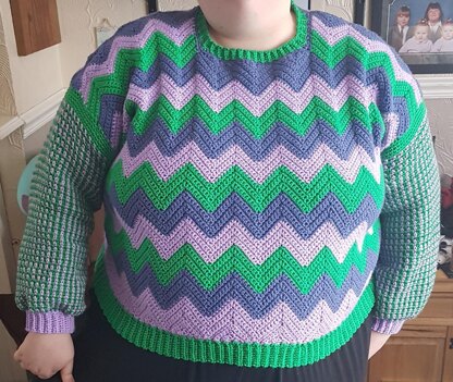 Dory Zig Zag Sweater