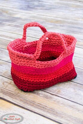 Crochet t shirt bag on sale