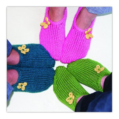 Two Hour Toe Up Slippers (Revised)
