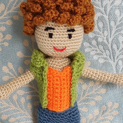 Leonard crochet doll