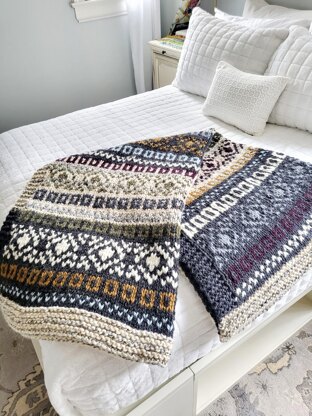 Fair Isle Flair Blanket