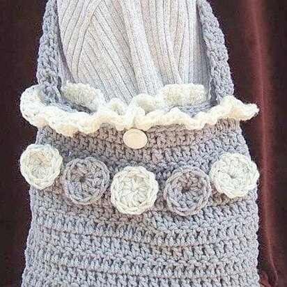 Crochet Shoulder Bag | Crochet Pattern by Ashton11