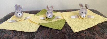 Bunny Mini Cuddly Blankie