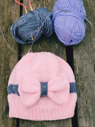 Baby Bow Beanie