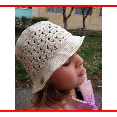 Sun Hat for Kids Summer Hat Crochet Pattern