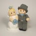 Bride and Groom Wedding Bitsy Baby Dolls