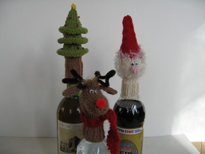 Mary Christmas! Bottle Toppers