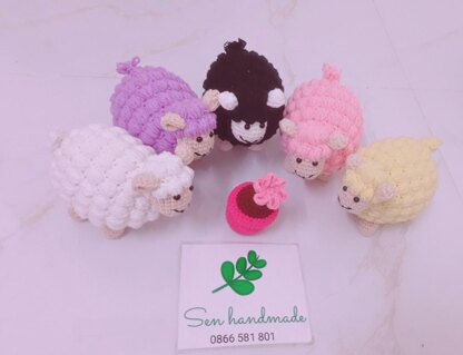 BABY SHEEP- sheep 4- crochet pattern- English