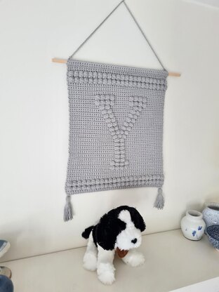 Letter Y Wallhanging