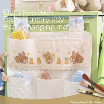 Anchor Cute Bunny Baby Pouch and Tidy Baby Changing Mat - 00600003-00708-05 - Downloadable PDF