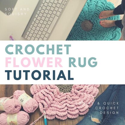 Bulky & Quick Flower Rug