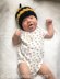 Bee Bottom Baby Hat