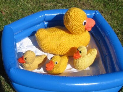 Rubber Duck (Ducky) Family Toy Animals