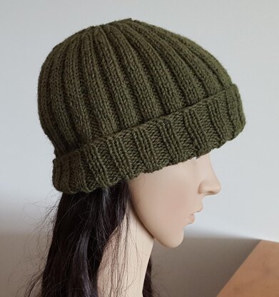 Everly - firm or slouchy rib beanie