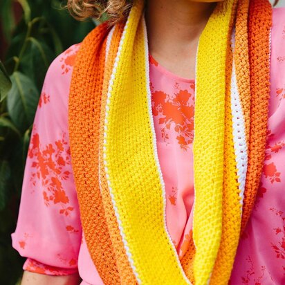 Sunshine Ombré Cowl