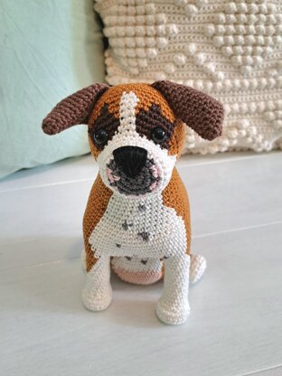 Boxer Plush Crochet Pattern