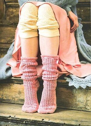 Lacy Bed Socks