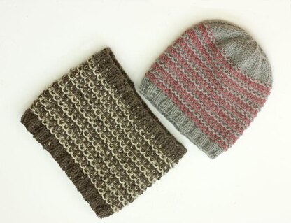 Easy Color Work Hat and Cowl