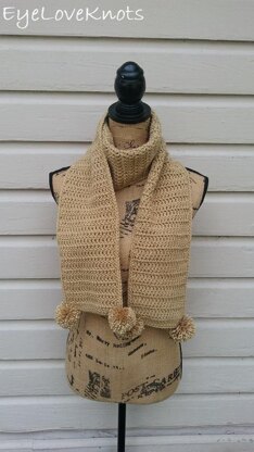 Easy Doubled Scarf