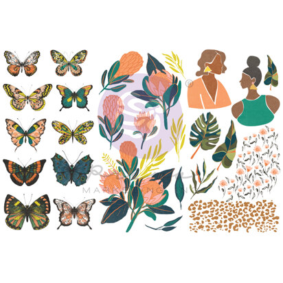 Prima Marketing Majestic Collection Rub-Ons