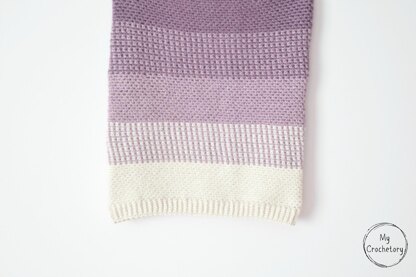 Ombre Moss Stitch Cowl