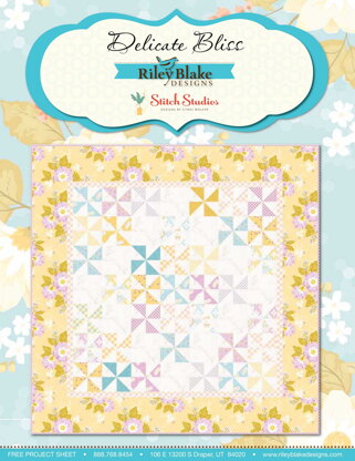 Riley Blake Delicate Bliss - Downloadable PDF