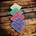 Knitted Dishcloth and Coasters