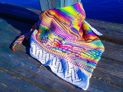 Unicorn Splash Shawl