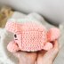 Loaf cat cube crochet pattern. PDF plush kitten tutorial. Cute Amigurumi.