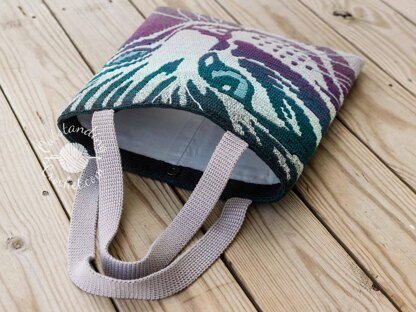 Cat Mosaic Bag and Pillow