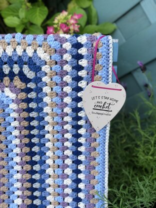Harbour Granny Rectangle Crochet Blanket