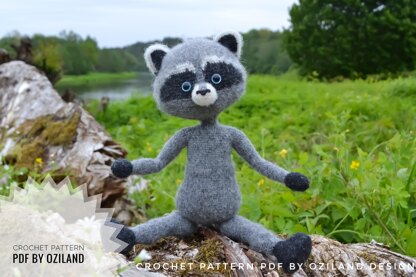 Candy the raccoon toy